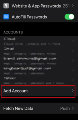 Add Account