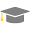 Graduation icon in iSouthernMS