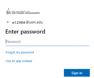 Enter your password Enter your password