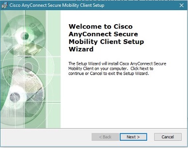 Cisco AnyConnect Secure Setup