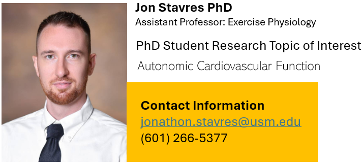 Jon Stavres, PhD