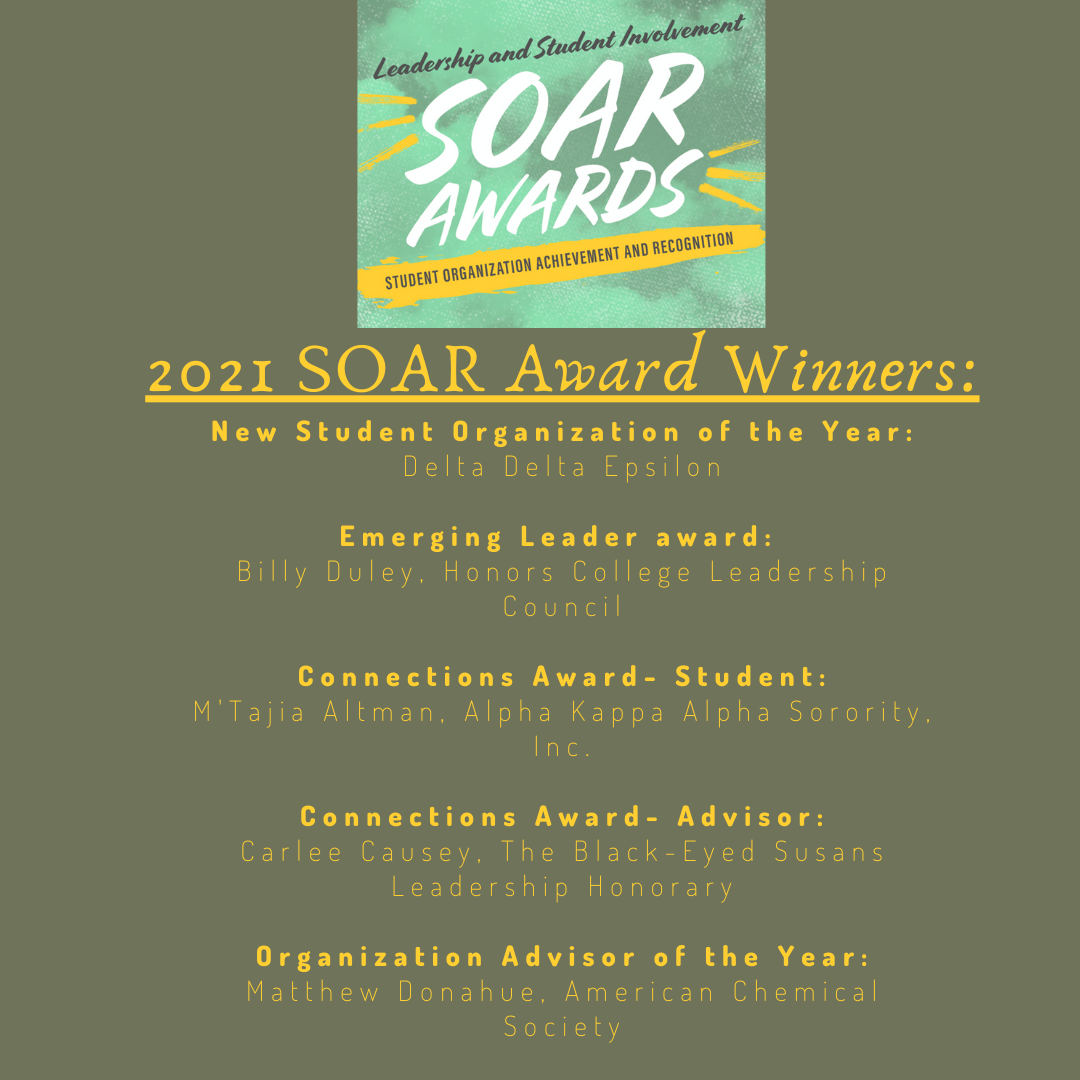 SOAR Awards Office of Leadership and Student Involvement The