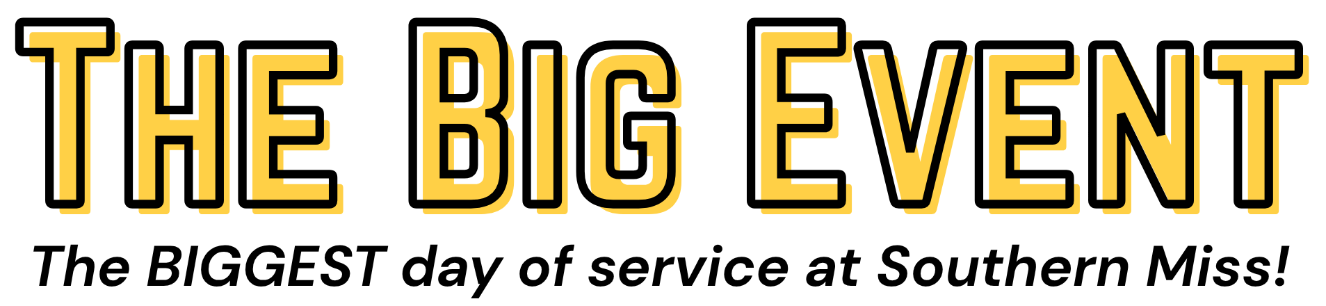 The Big Event Logo The Big Event Logo