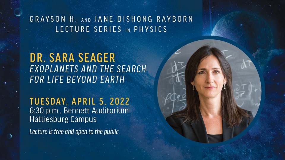 Dr. Sara Seager