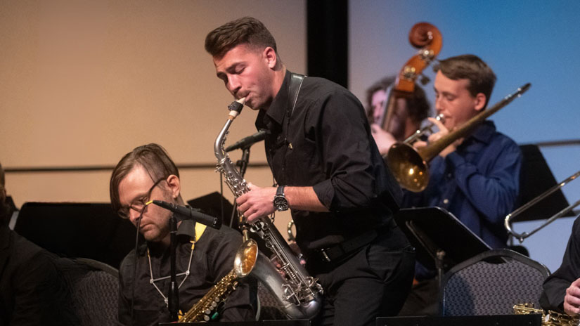 jazz students playing