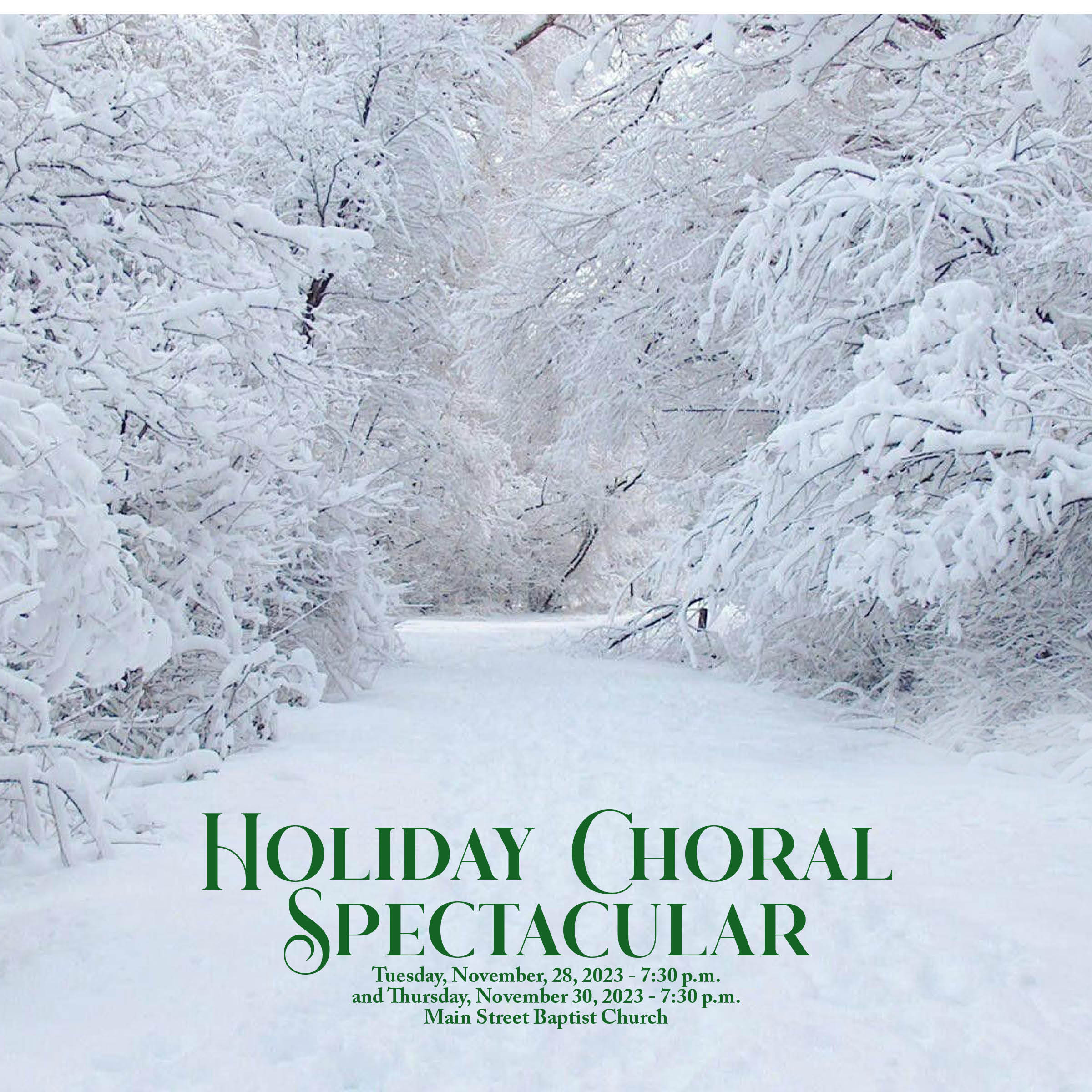 Holiday Choral Spectacular