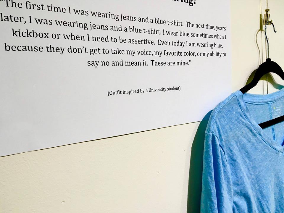 Survivor Art Exhibit On Sexual Assault Clothing At Cook Library Learning Commons Gallery Opening Reception April 2 The University Of Southern Mississippi