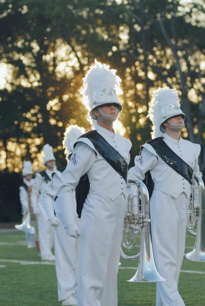 PHOTO:The Phantom Regiment of Rockford, Ill. will be among more than 1,000 musicians performing July 25 on the Southern Miss Hattiesburg campus as part of the annual Drum Corps International (DCI) Southern Series Tour.