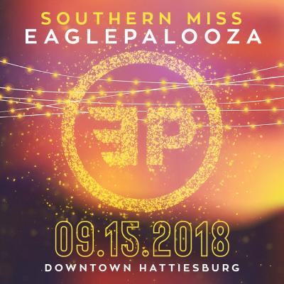 Eaglepalooza 2018 will be held September 15 in downtown Hattiesburg. 