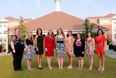 American Legion Auxiliary 2012 Girls State officers