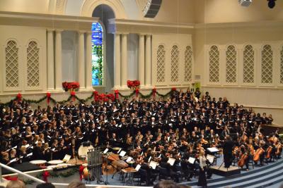 Sounds of the season will reverberate throughout the sanctuary at Main Street Baptist Church in Hattiesburg as The University of Southern Mississippi Symphony Orchestra presents its Holiday Choral Spectacular at 7:30 p.m. Tuesday, Dec. 4.