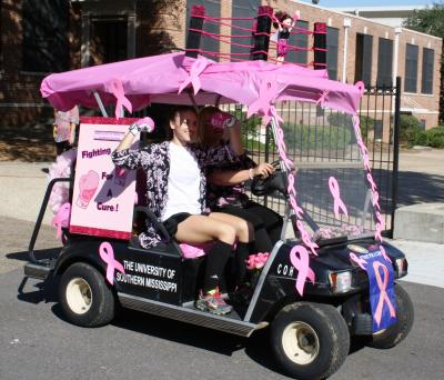 Breast Cancer Awareness Parade Oct. 5 at Southern Miss