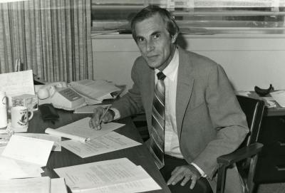 Dr. Terry Harper (Photo courtesy of Southern Miss Archives)