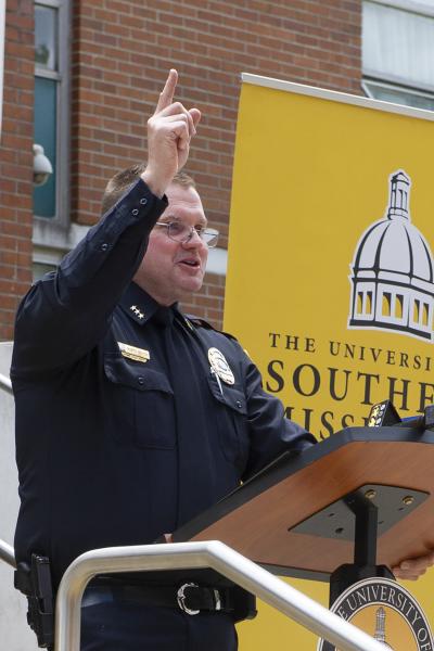 Rusty Keyes will serve as The University of Southern Mississippi's next Chief of Police.