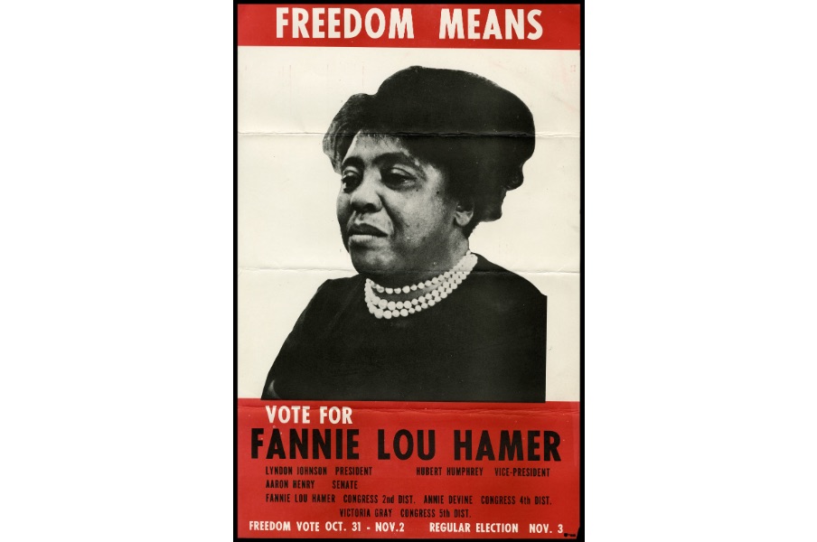 Freedom Means: Vote for Fannie Lou Hamer