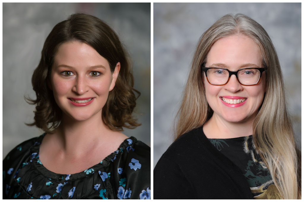 Elizabeth La Beaud (left), and Jennifer Brannock