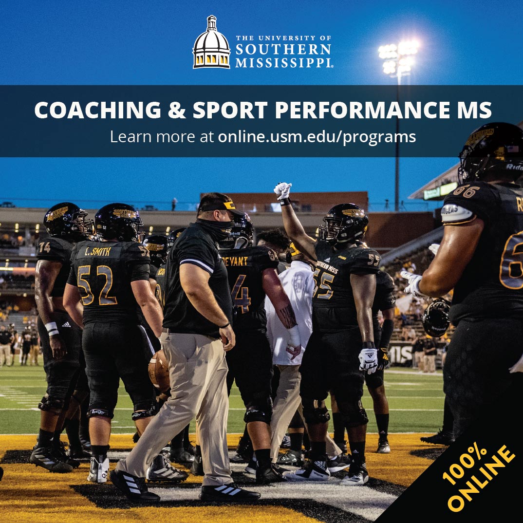 Coaching and Sport Performance MS 100% online