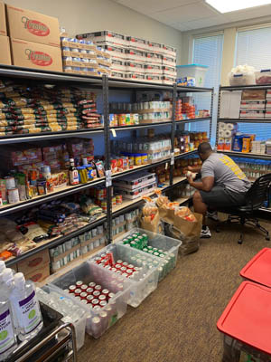 The Gulf Park Pantry contents