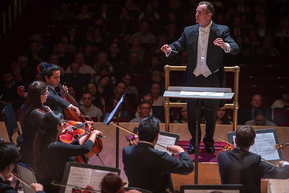 The University of Southern Mississippi (USM) Symphony Orchestra in concert