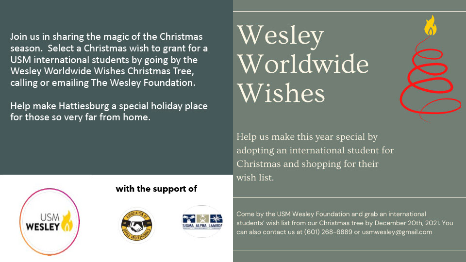 Wesley Worldwide Wishes flyer