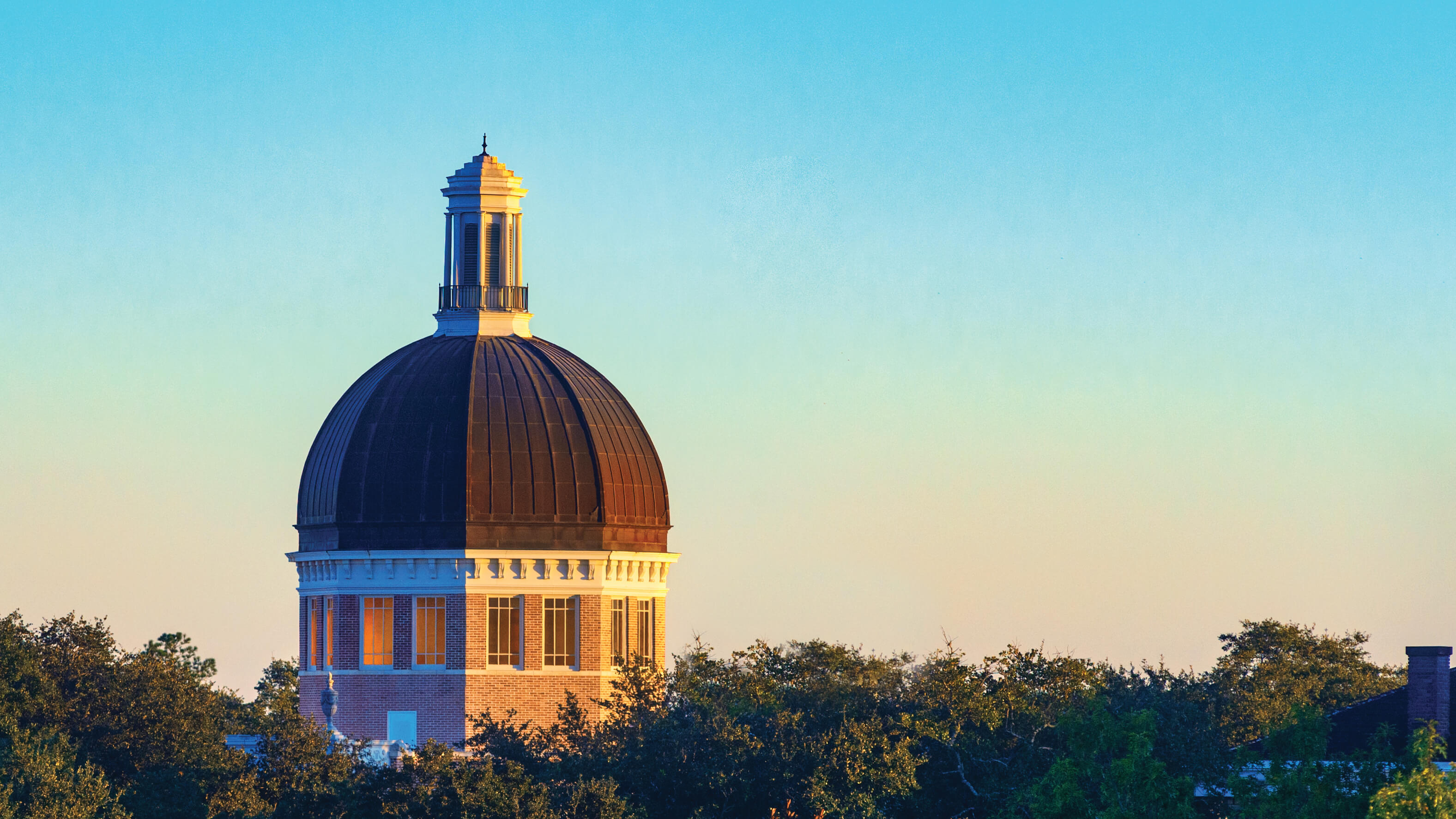 dome with sunlight