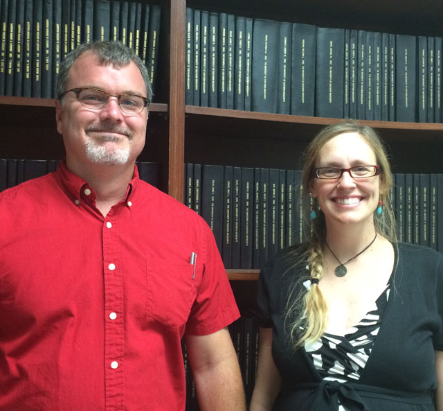 Dr. Kevin Greene and Dr. Heather Stur served as co-directors of the COHCH from 2015-2017