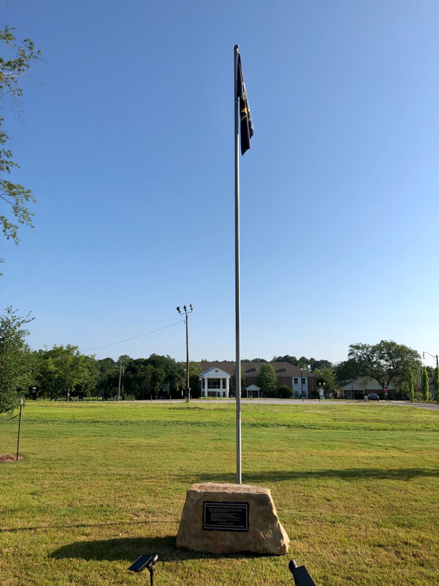 The monument flag