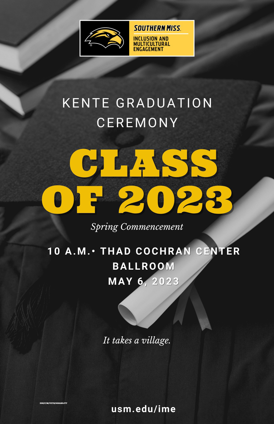 Kente Graduation Poster
