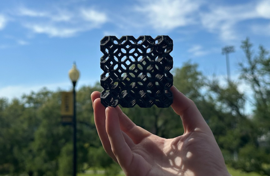 3D Printed Carbon Material