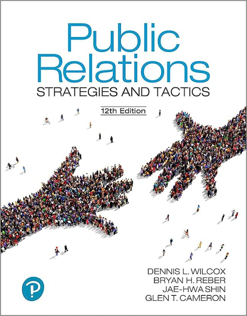 Public Relations: Strategies & Tactics published by Pearson, Inc.