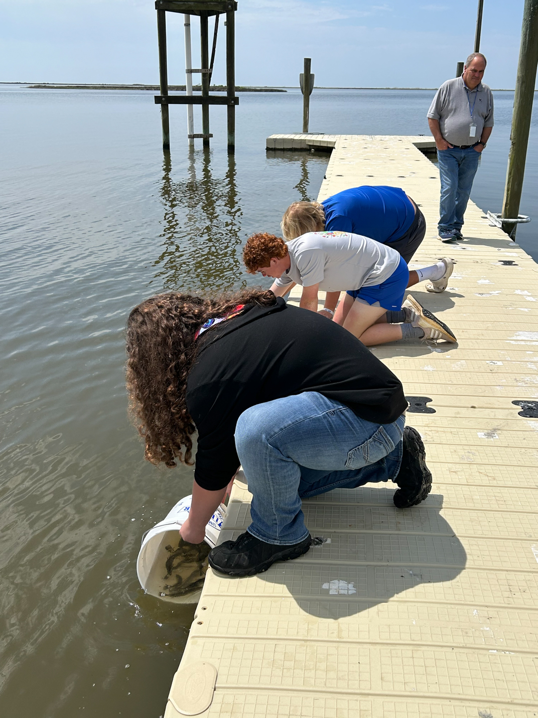 Ocean Springs High School Release Fish