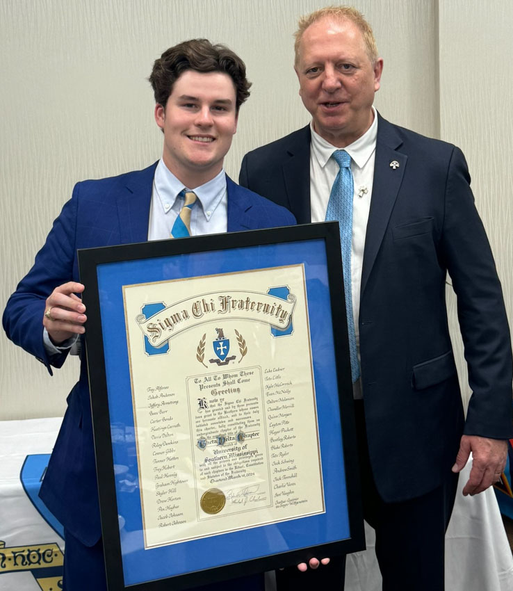 Sigma Chi Charter Presentation