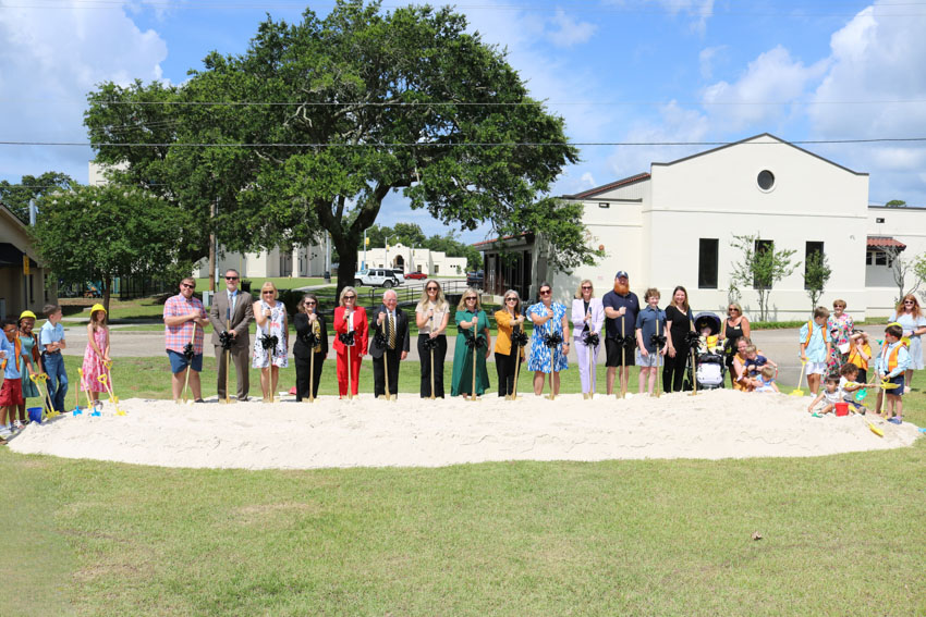 Group breaks ground on the new hall