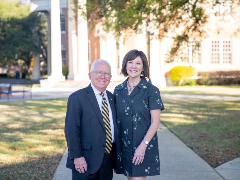 Missy Warren McGee and Dr. Joe Paul