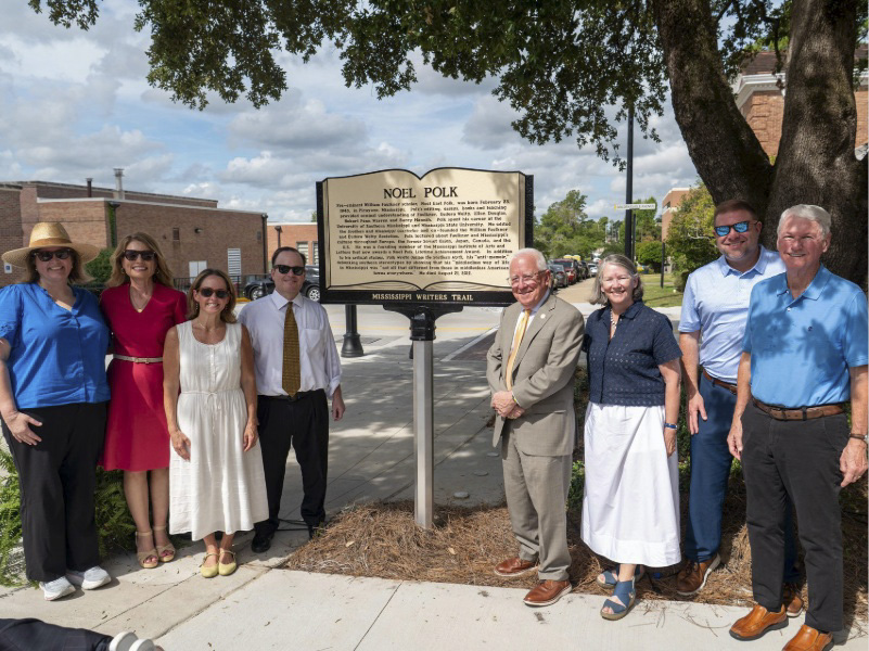 MS Writers Trail Noel Polk Marker