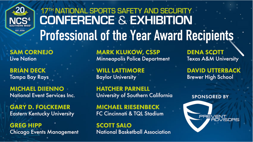 Professional of the Year Awards