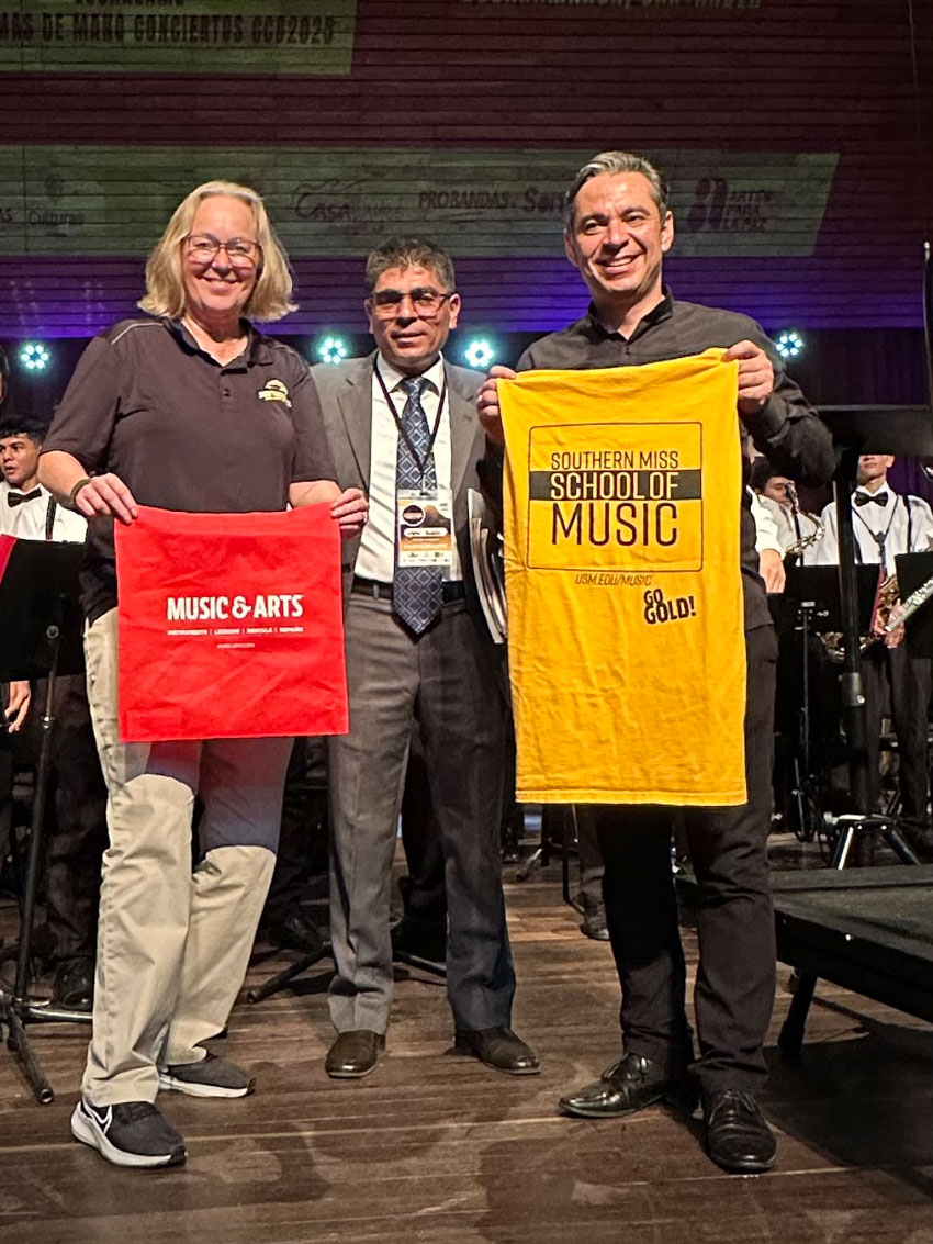 Dr. Catherine Rand with colleagues&nbsp;