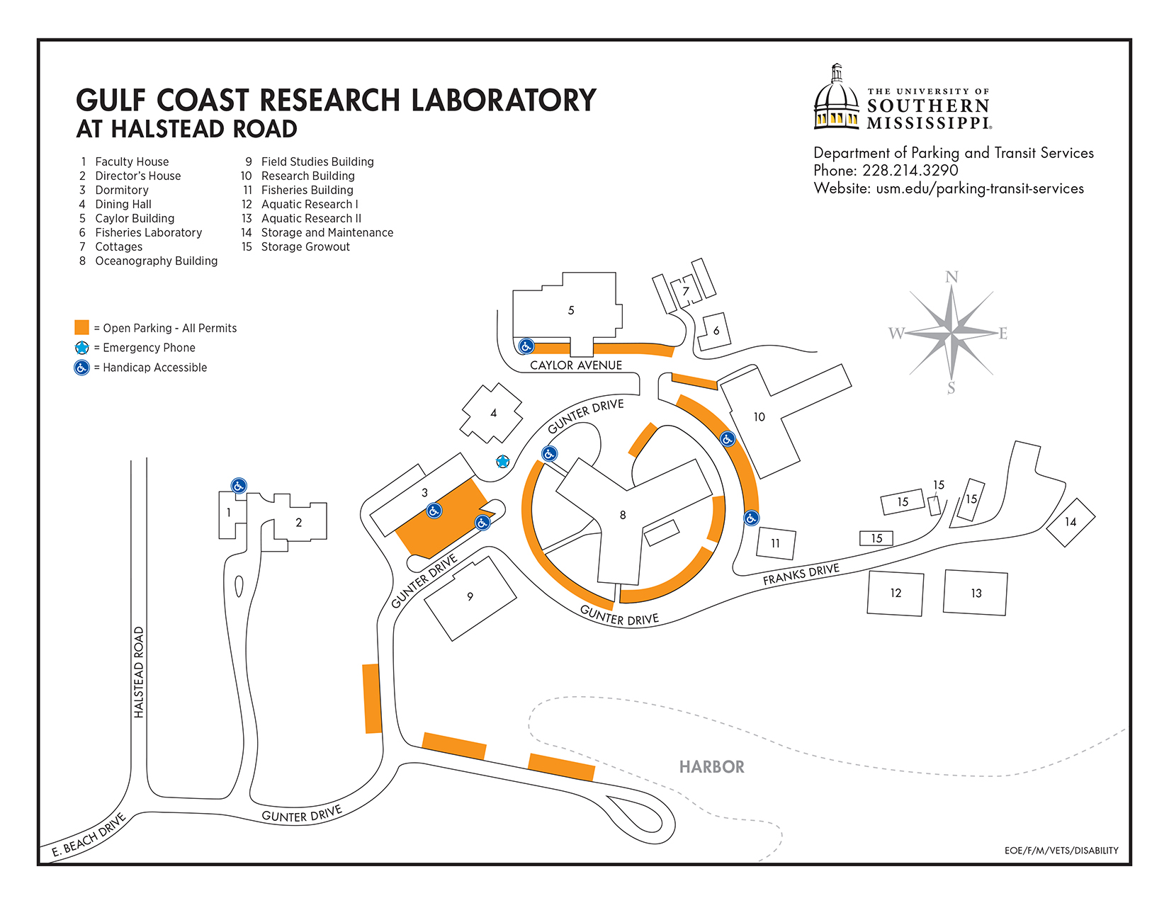 GCRL Campus Maps