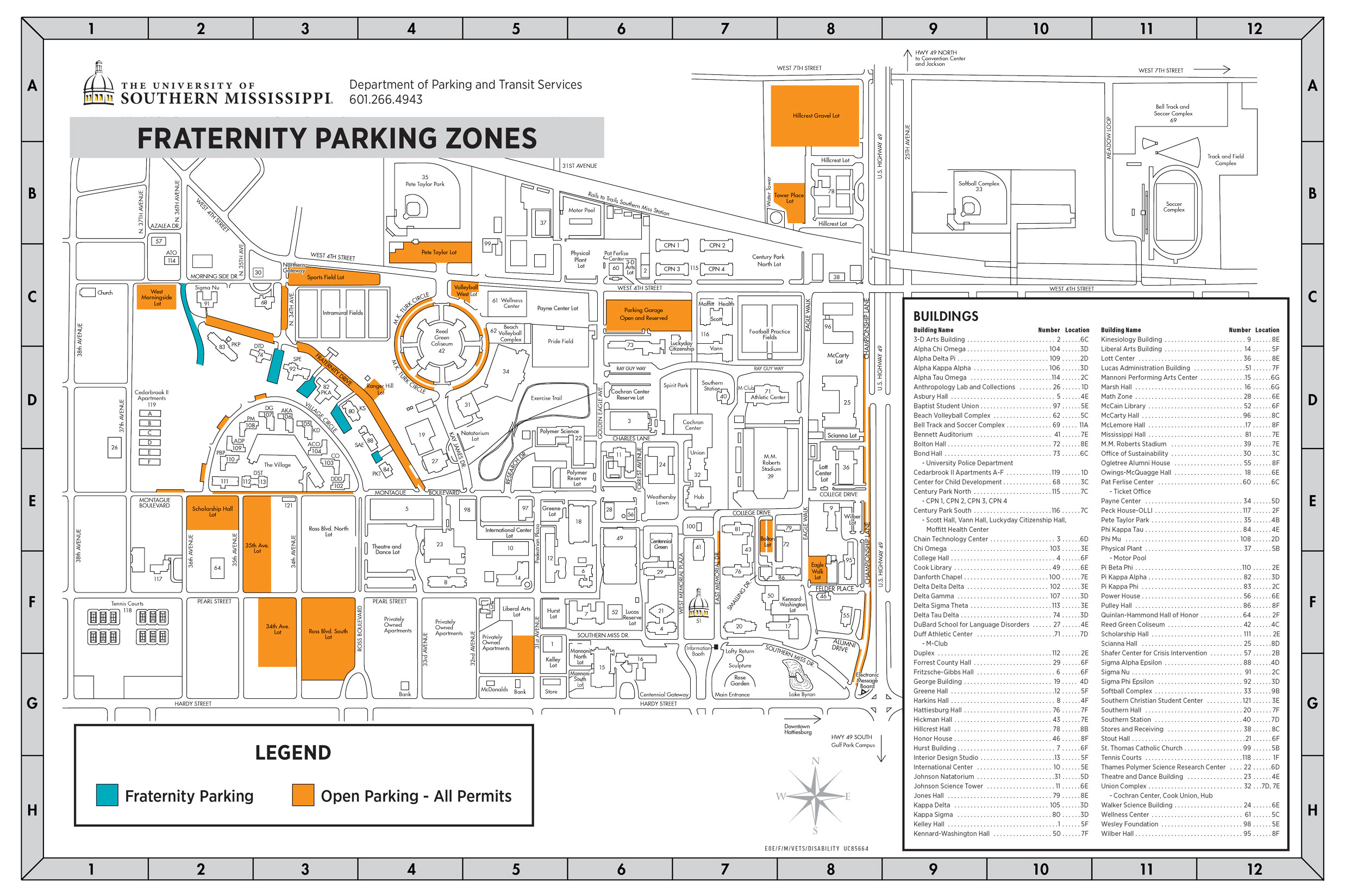 Parking and Transportation Maps, Office of Parking and Transportation