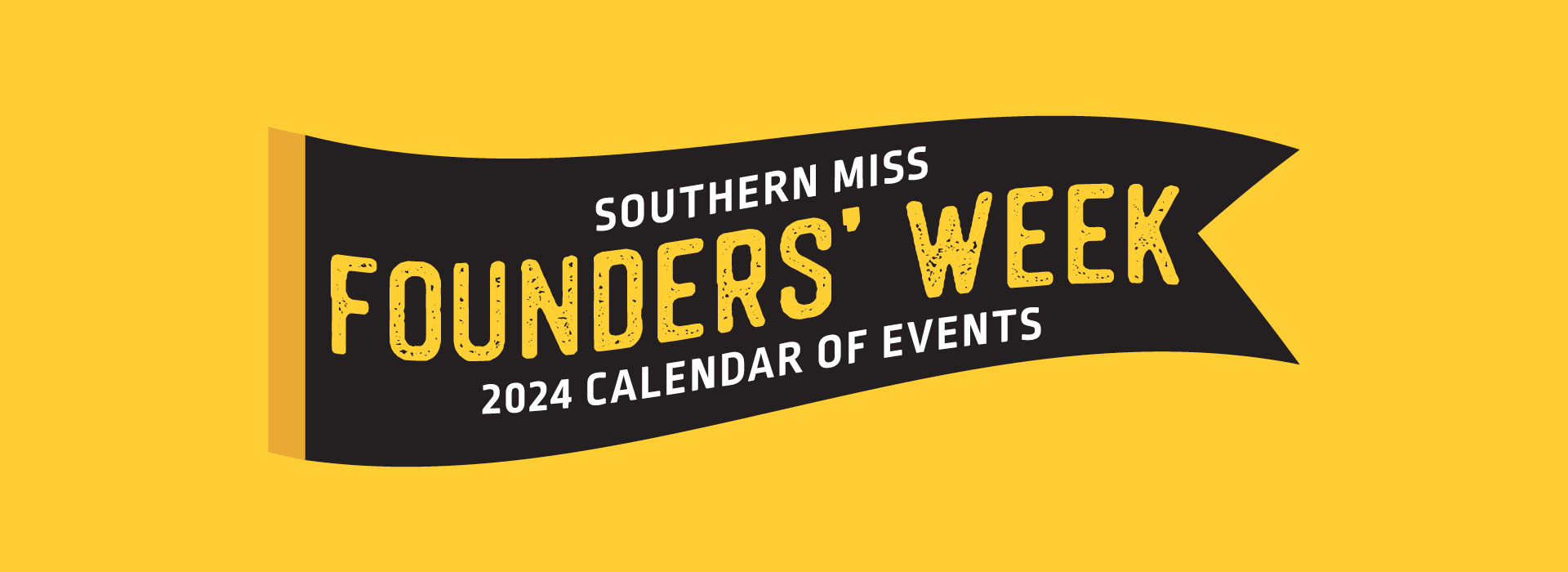 Southern Miss Founder's Week Calendar of Events 2024