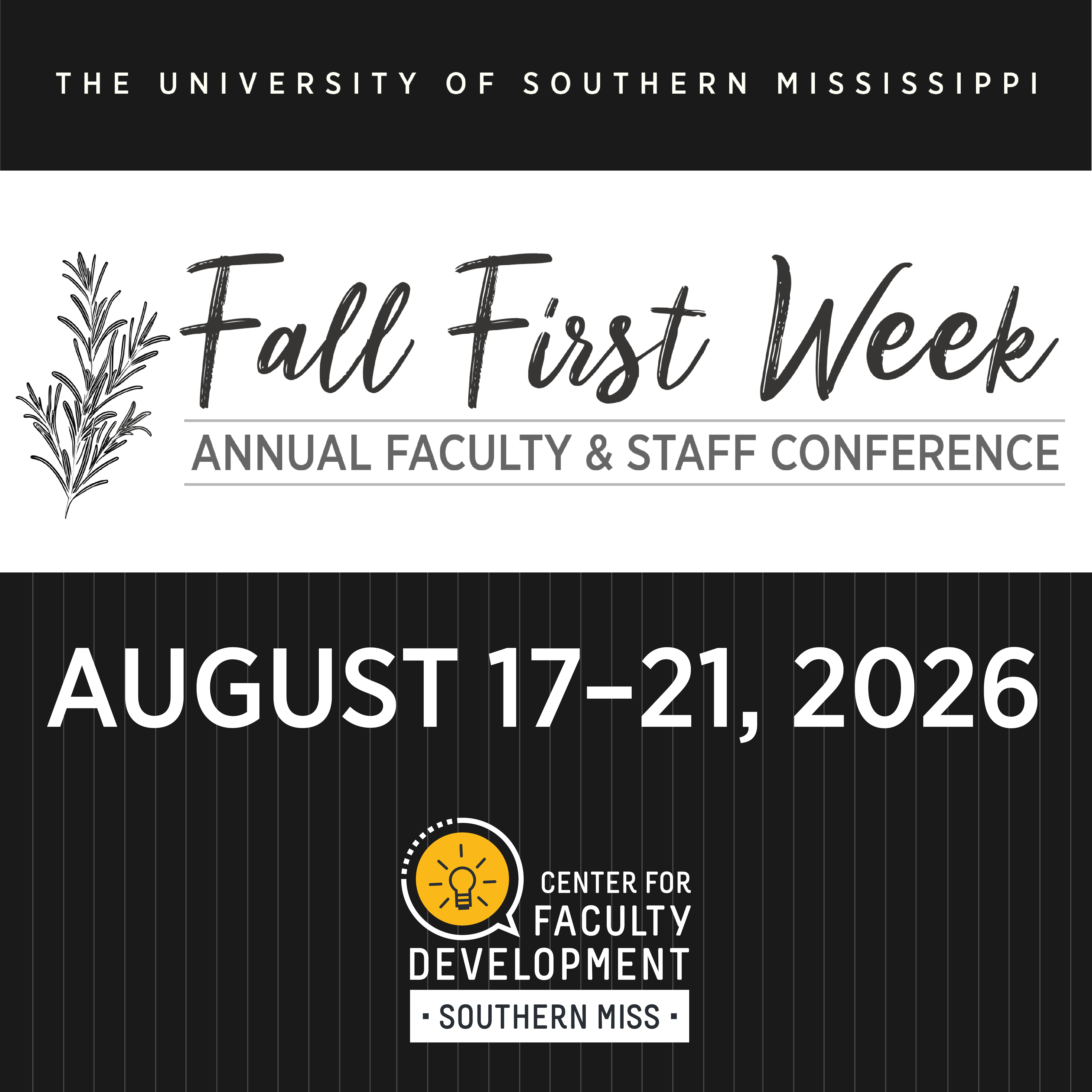 Fall First Week