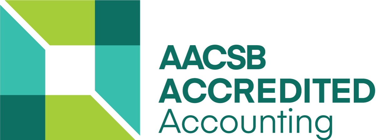 AACSB accredited in accounting