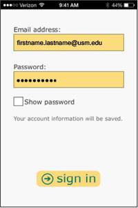 Step 3 - Complete the account information
