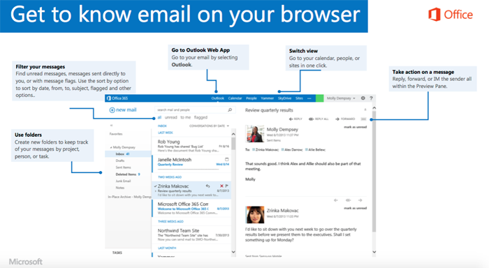 Get to know email on your browser