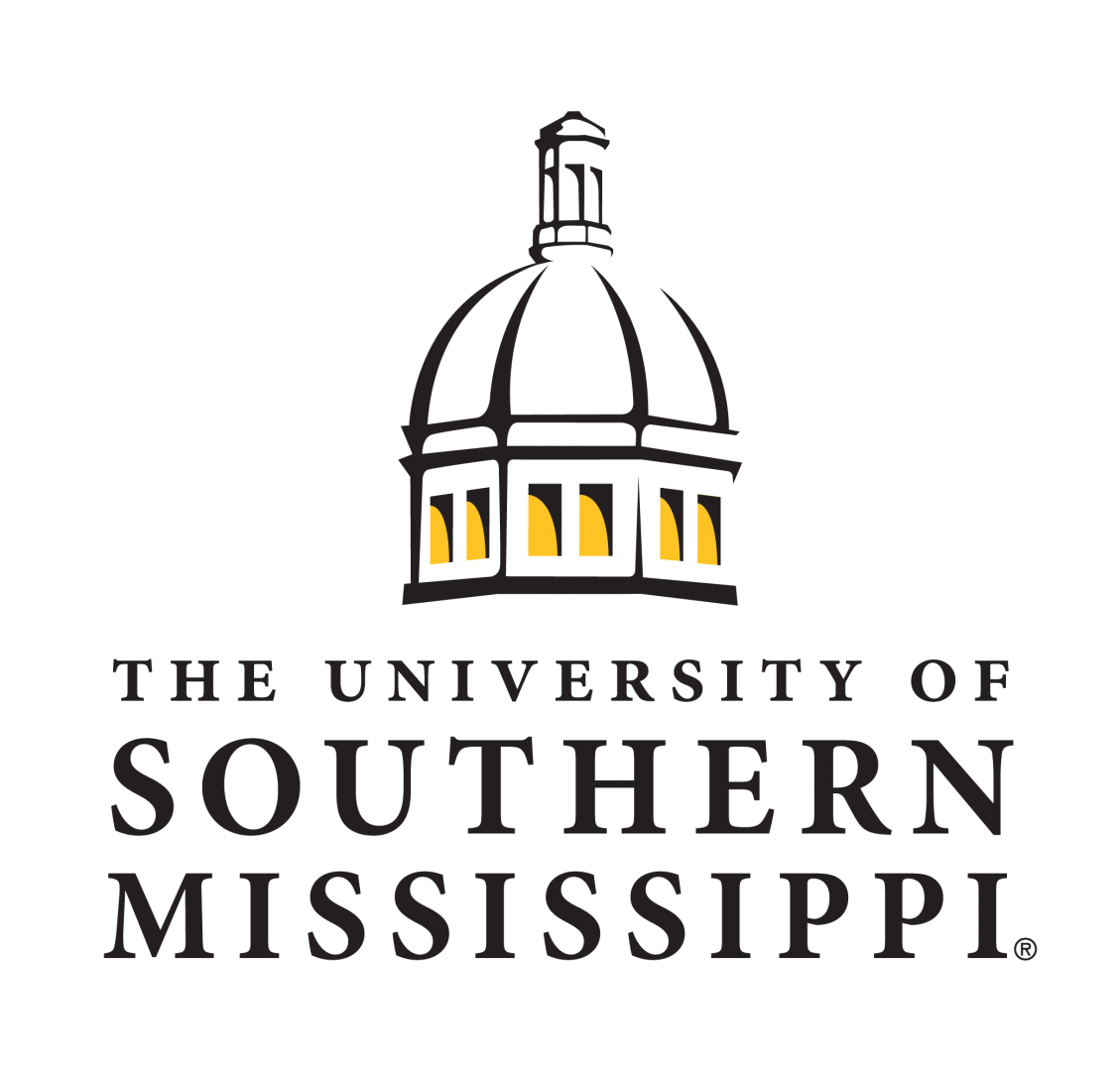 Vertical logo for The University of Southern Mississippi
