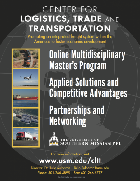 The Center for Logistics, Trade and Transportation at Southern Mississippi
