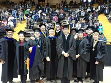 December 2017 Graduates and advisors
