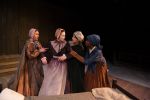 students performing in The Crucible
