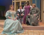 students performing in Tartuffe 