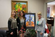 Catherine Bass, Cassandra Palmer, and Gov. Phil Bryant and his wife, Deborah.